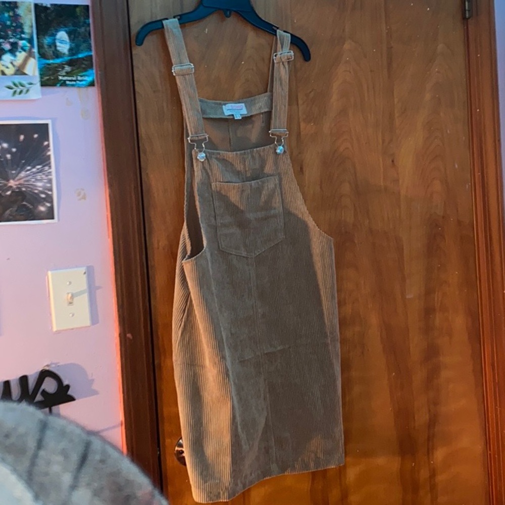 Brown Overall Skirt